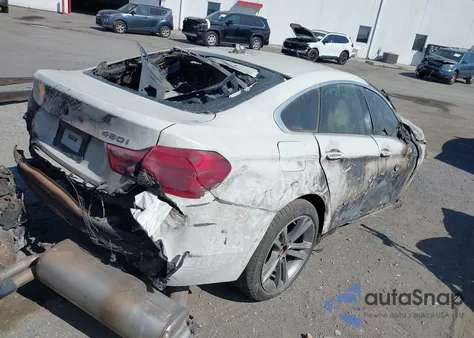 2017 BMW 430I Gran Coupe from USA, damaged, VIN WBA4F7C37HG788922